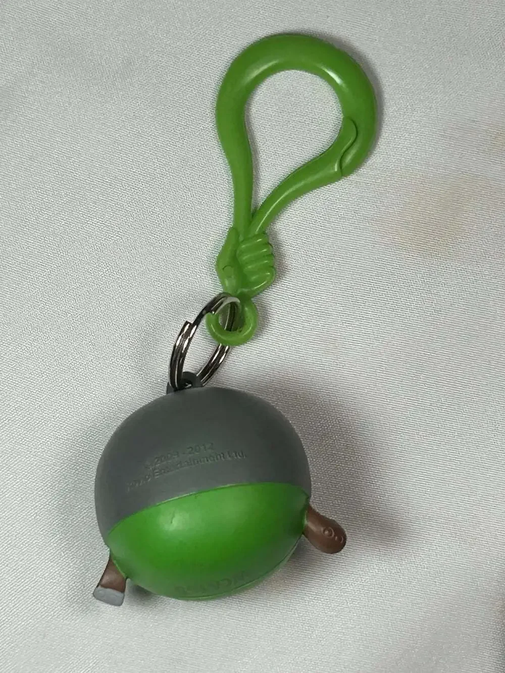 Angry Birds Green Pig Backpack Clip Keychain